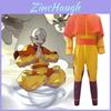 Experience The Ultimate Avatar The Last Airbender Aang Cosplay Suit For Men And Women