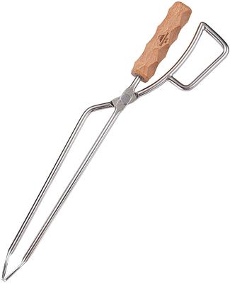 Camping Moon MS-42 Fire Scissors for Bonfires, Stainless Steel, Fire Scissors