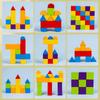 Shape Matching Mirror Imaging Logic Thinking Puzzle Geometric Shadow Thinking Toys  Teaching Aids