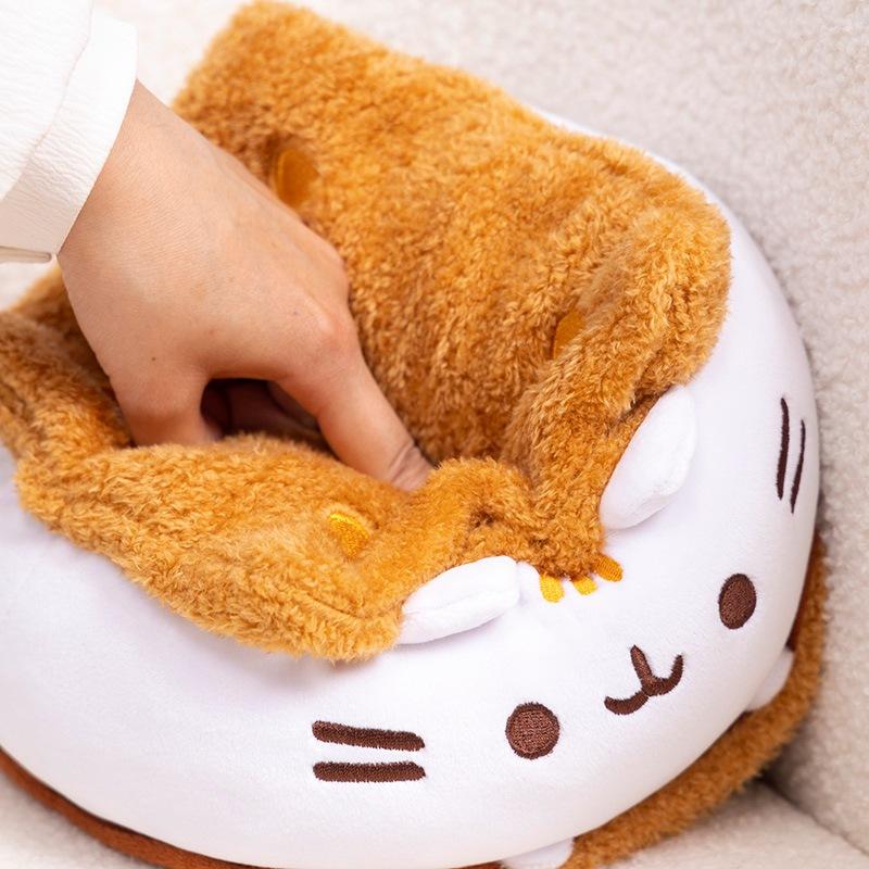 Niedliche Gund Fette Katze Sandwich Katze Plüschtier Pusheen Snack Katze Serie Geschenk Ins Puppe