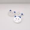 40pcs Cute Resin Cat Buttons Creative Kitten Head Buttons Mini Kitty Buttons  Clothes Accessories
