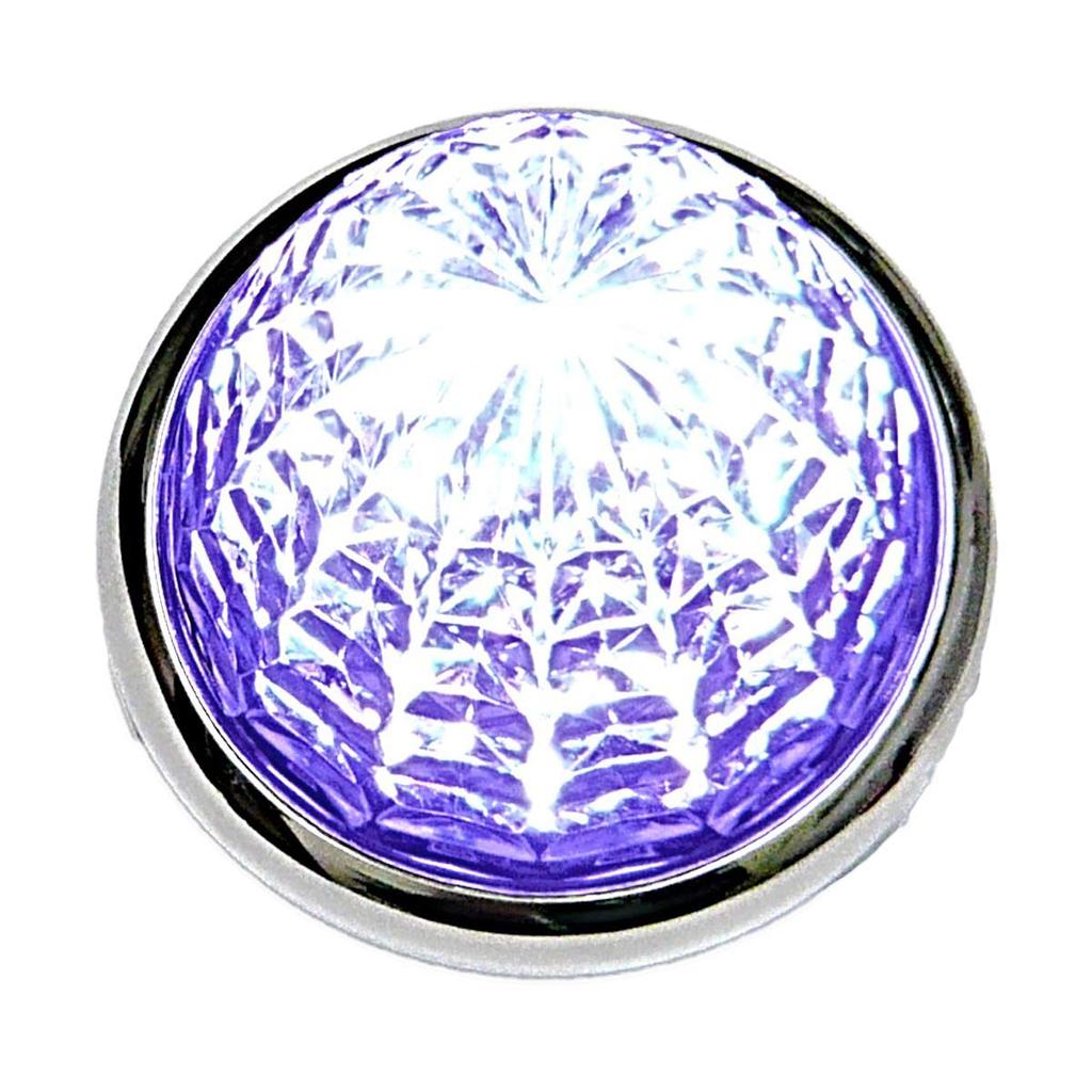 Customize 24V Truck LED Marker Lamp Side Marker 8 Sides Crystal Cut 16 LED