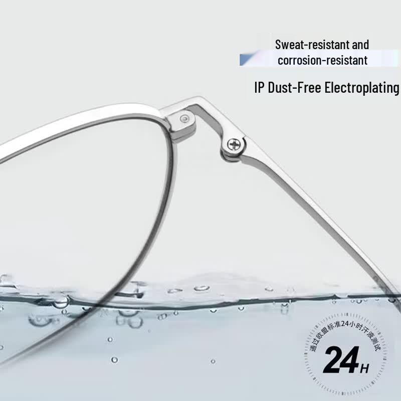 Jardin D'amour Titanium Anti-Blue Light Computer Glasses