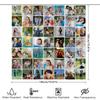 Personalized Custom Photo Collage Shower Curtain Waterproof Bathroom Decor 3D Printed Custom Home Textile Gifts for All Occasion