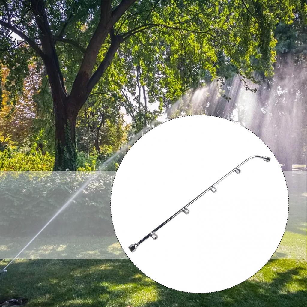Bewässerungsanlagen Sprinkler Edelstahl 1-5 Köpfe Landwirtschaft Elektrisches Sprühgerät
