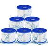 AIMOONSA Pack of 6 Screw-in Filter Cartridges for Spa 105 X 50 Mm, Inner Ø 80 Mm – Compatible with CosySpa