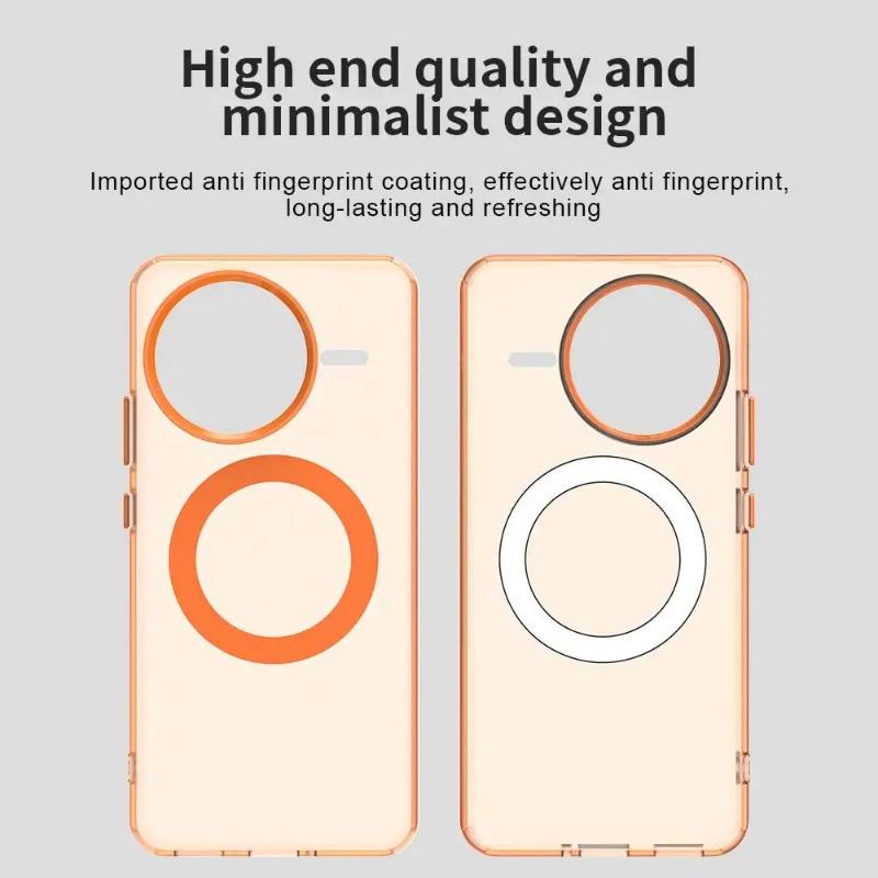 Case For POCO F7 Ultra for Magsafe Magnetic Wireless Charging Translucent Cover for POCO F7 Pro F7ultra Candy Bumper Matte Shockproof Magsafing Case