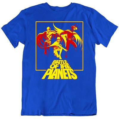 Battle Of The Planets G force Dessin animé Années 80 Rétro T-shirt