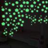 12Pcs Luminous Glow In Dark Stars Wall Sticker Home Bedroom Dormitory Decor