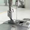 1pc Lower Folded Edge Presser Foot 3 Sizes Stainless Steel Flat Seamer Rolled Hem Machine Zipper Presser Foot General Sewing Machine