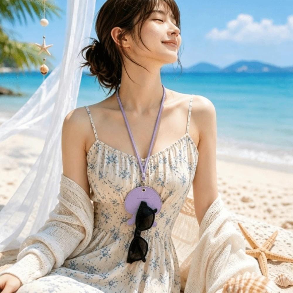 Hanging Rope Hanging Neck Sunglasses Clip Portable Starfish Necklace Vacation