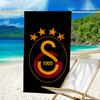 Galatasaray Fußballclub Emblem Mikrofaser Strandtuch, Leicht Und Schnelltrocknend, für Sommerreisen, Strand-Essential, Schwimmbad Outdoor