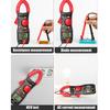 Electric Meter Tester Smart Clamp-On Multimeter 500A Electrician Tools AC Current Live Wire Test Amp Voltage Tester With AC/DC