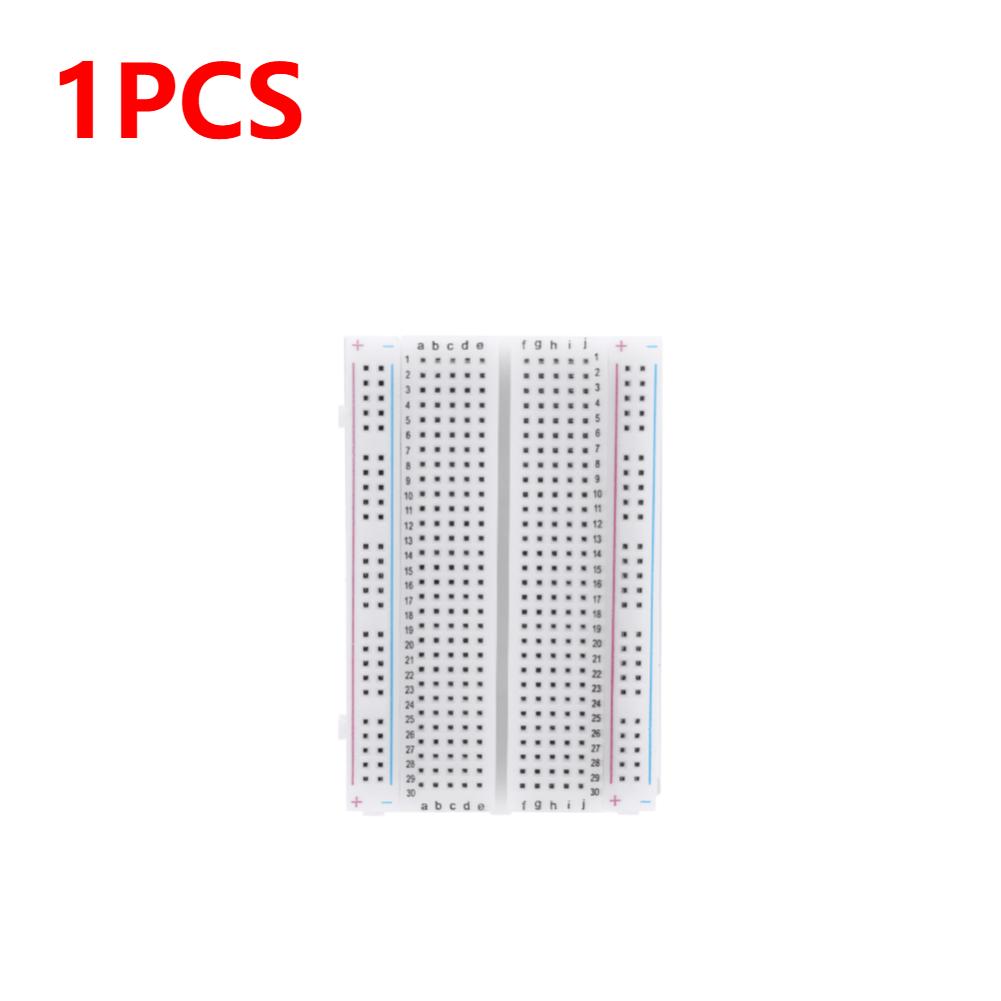 

1-10pcs 400 Tie Points Solderless PCB Breadboard Spliceable Mini Universal Test Protoboard for Experiment Test Robot