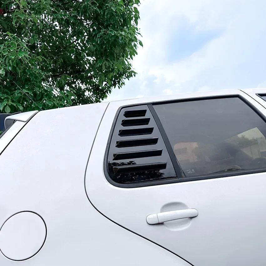 Car Body Kit Rear For VW Golf MK7 7.5 2013-2019 Rear Side Window Louvers Air Vent Scoop Shades Sticker Car Interior Accessories