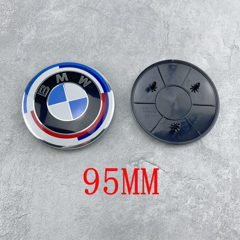 

auto parts BMW 95mm Hood Emblem Front Badge for G11 G12 7 Series G07 X7 G70 3 Pins 1PCS