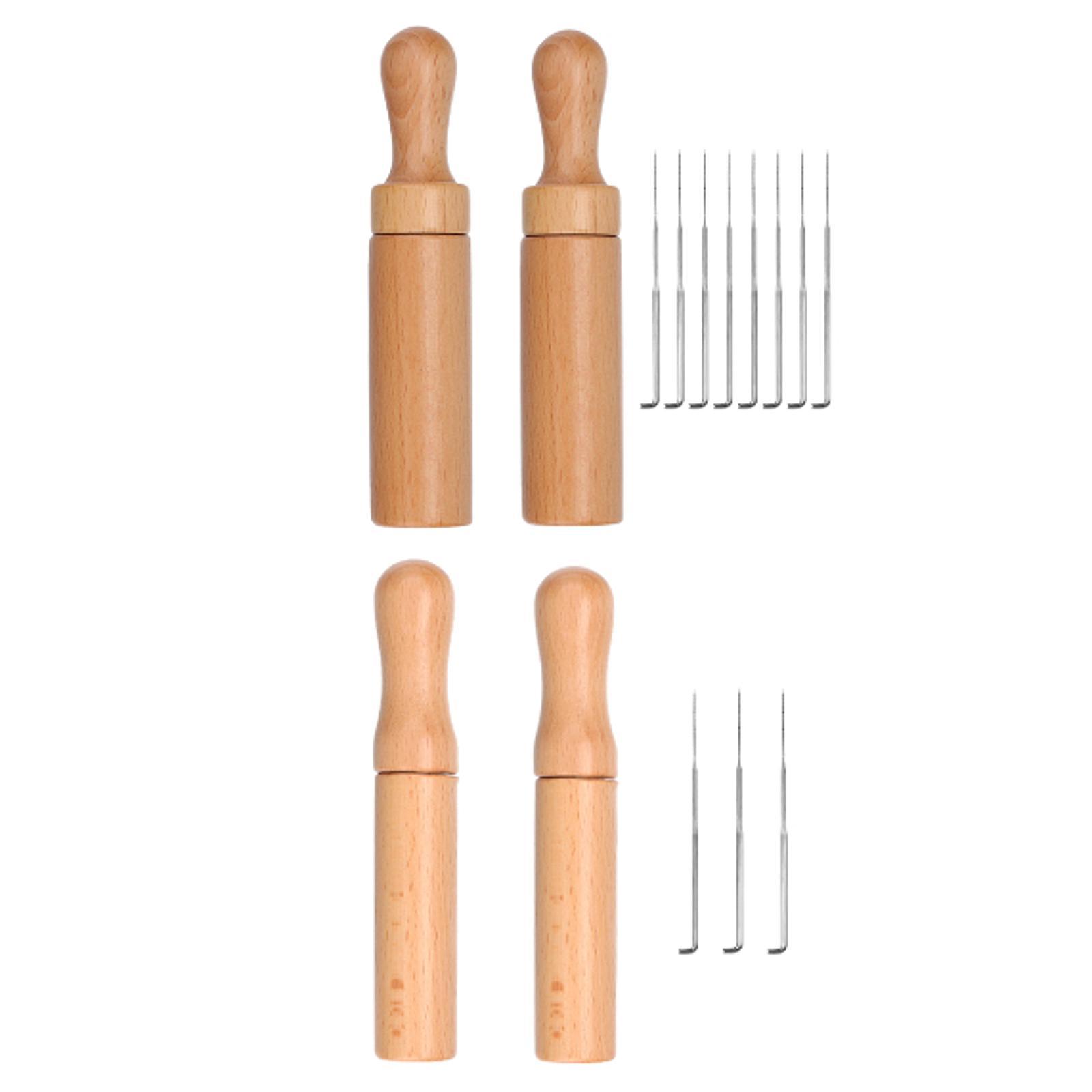 

Needle Felting Kit Easy to Use Wide Application Time Saving Wool Felt Kit for Painting 3/8 Toy DIY Sewing Beginner For 3 Needle