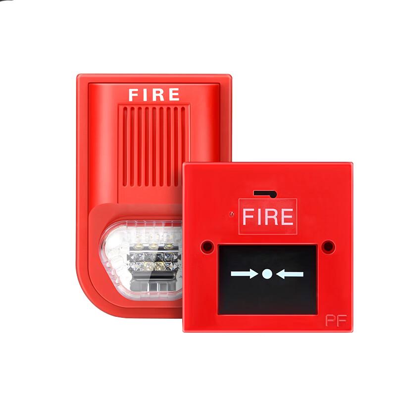 AY-091 Non-Addressable Fire Sounder Strobe with Manual Call Point