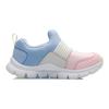 Li-Ning Cloud Shock Absorption Rebound Lightweight Non-Slip Casual Shoes Kids Shoes Pink Blue YKNR156-6