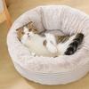 Pet Sleep Blanket Cat and Dag Round Soft Plush Bed