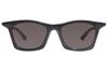 Balenciaga Asian BB0099SA Sunglasses, Unisex, Fit, 001, Black/Gray