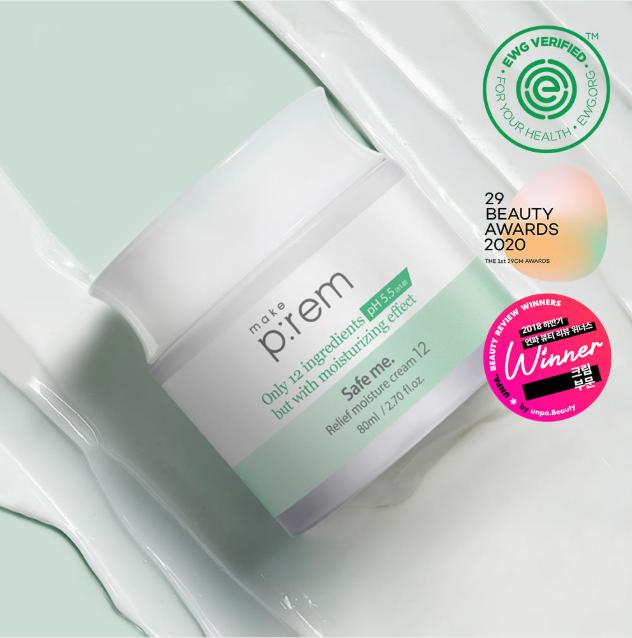 Make P:REM Safe Me Relief Moisture Cream 12 80ml
