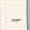 A5 2026 Agenda Book Textured English Version Calendar Book Planner Reminder PU Planner Notebook Daily Planner To Do List