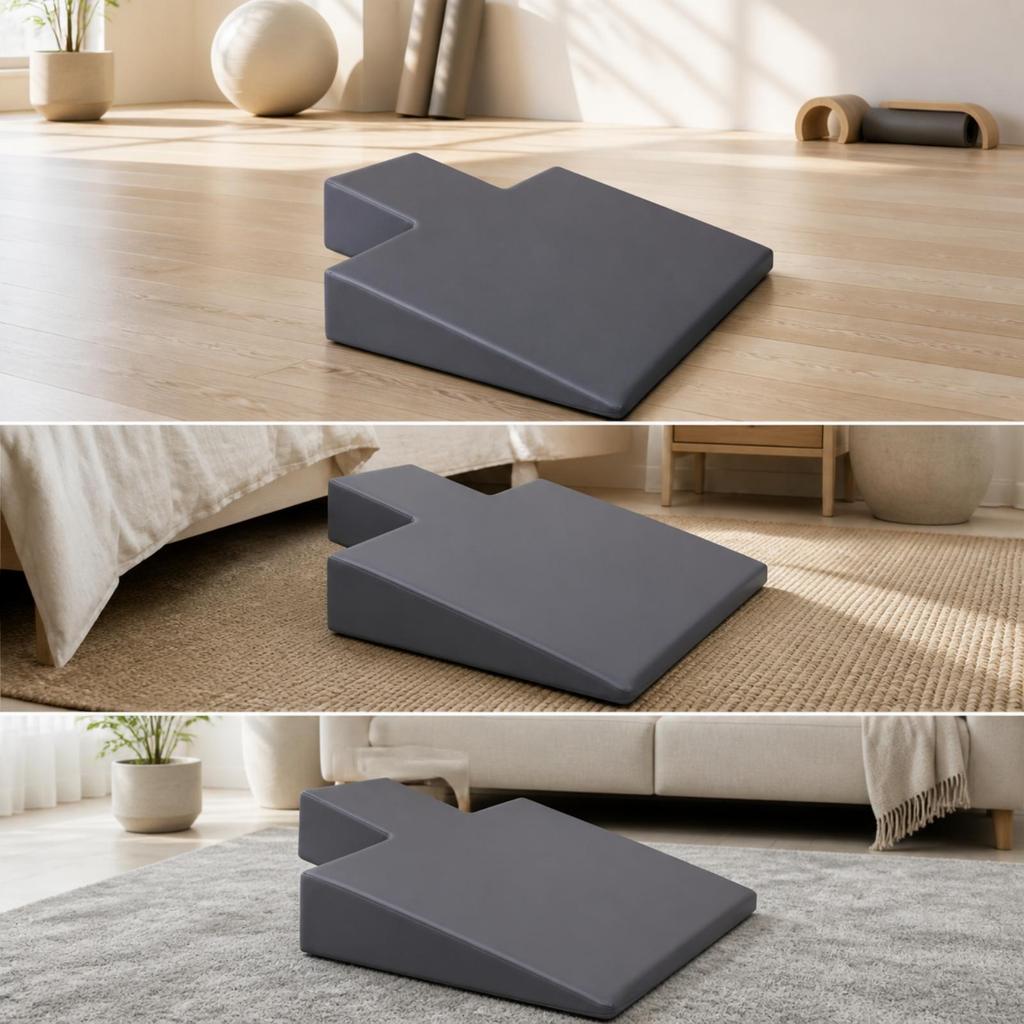 Pilates Support Mat Ergonomic Pregnancy Exercise Non-Slip for Home Fitness