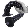 Orirya Anal Plug Suction Cup Anal Expansion SM Goods Soft PVC Anal Plug Anal Goods for Women Adult Goods Adult Toys Adult Goods for Men Black