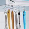 6Pcs/lot  Colorful Wall Hook Key Hair Pin Holder Organizer Decorative Organizer