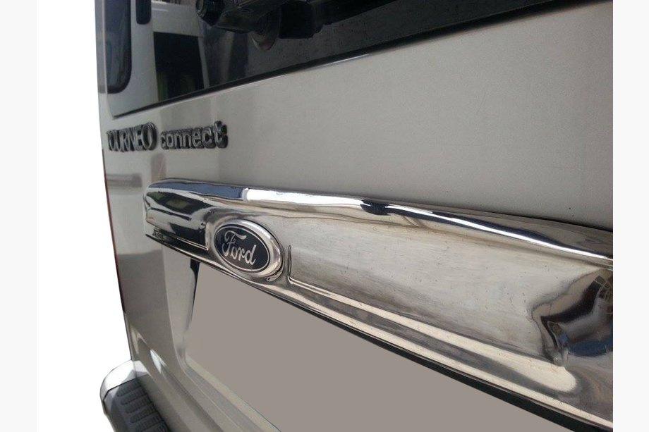 

Накладка над номером (нерж.) для Ford Transit 2000-2014 гг