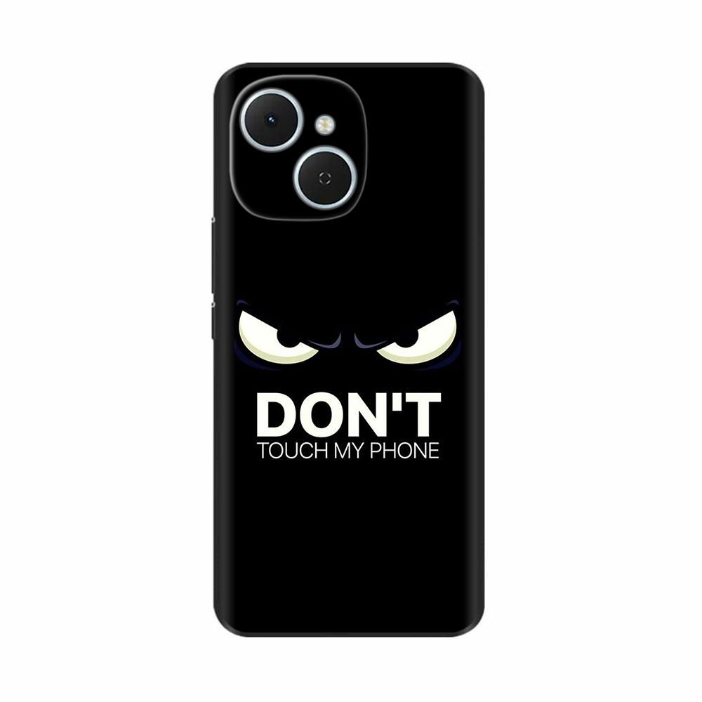 For Tecno Spark 40C Case Flowers Soft Silicone TPU Phone Cases For Tecno Spark 40C Shockproof Cool Wolf Flowers Protective Cover