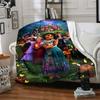 Colorful Family Celebration Flannel Blanket Super Soft Warm Cozy Blanket For Sofa Bed Office Travel Allseason Home Decor Gift