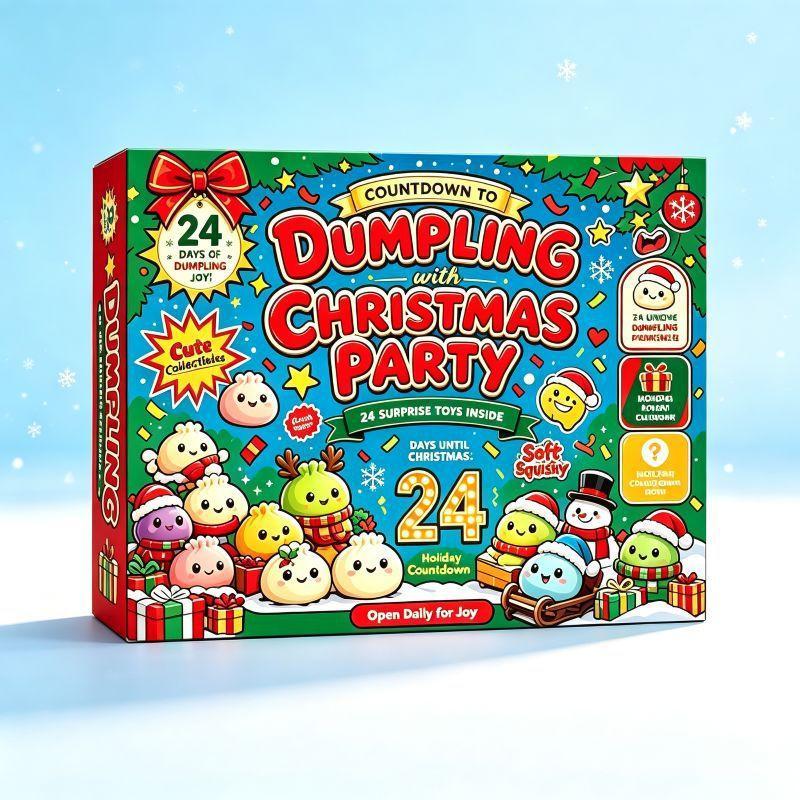 Christmas Advent Calendar Fidget Countdown Calendar Surprises Sensory Fidget For Adult Christmas Party Favors Gift