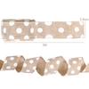 Versatile Wired Christmas Ribbon Available In Multiple Lengths For Crafting Holiday