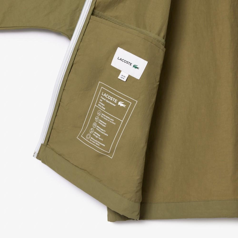 [lacoste] Men's Front Panel Cut Windbreaker BH7164-54NBMY