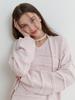 Liel Soup Overfit V Knit (Lilac Pink)