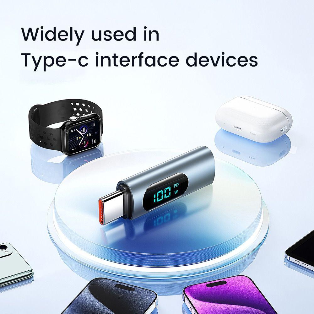 480Mbps Type-C Power Meter Digital Display OTG Converter Professional Cable Extender Laptop