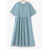 Plus-size Women's Retro Summer Maxi Tea Party Dress in Traditional Chinese Style That Flatters The Figure