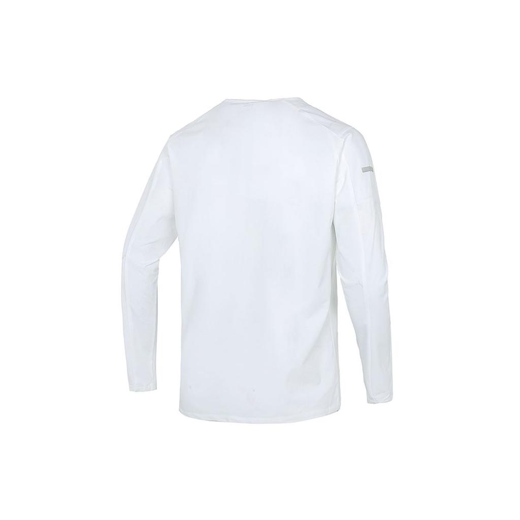 Puma Running Training Loose-Fit Breathable Long Sleeve T-Shirt Men Tops White 521010-02