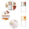 180ml Glass Salt Shaker Spice Jars Salt Sugar Pepper Shaker Box Reusable Sealing Measuring Seasoning Jar BBQ Kitchen Accessories