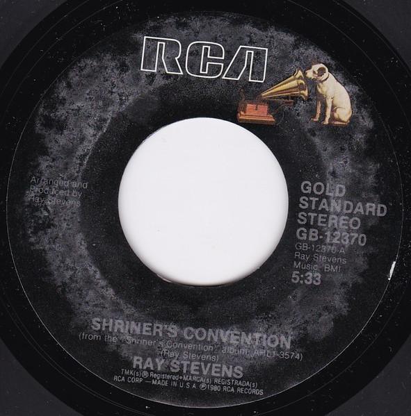 

7inch Record RAY STEVENS - Shriner s Convention GB12370 RCA 1980 US Rock Used