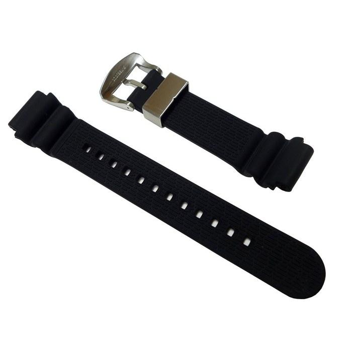 Seiko PROSPEX 20mm Silicone Rubber Strap R02C011J0 (Black)