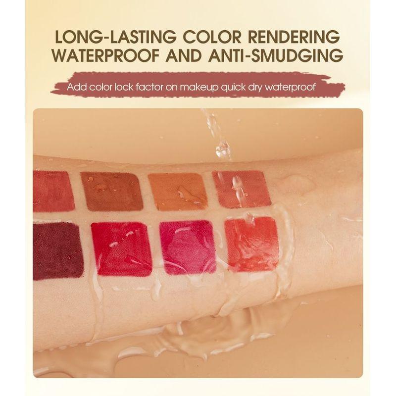 IMAGIC - Kit Matite Labbra Contorno Dorate Setose 8 Colori