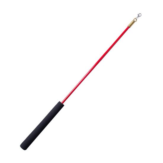 Interactive Cat Wand Toy with Long Handle Indoor Kittens Teaser Stick Small Medium Large Cats Play Exercise Boredom Toy