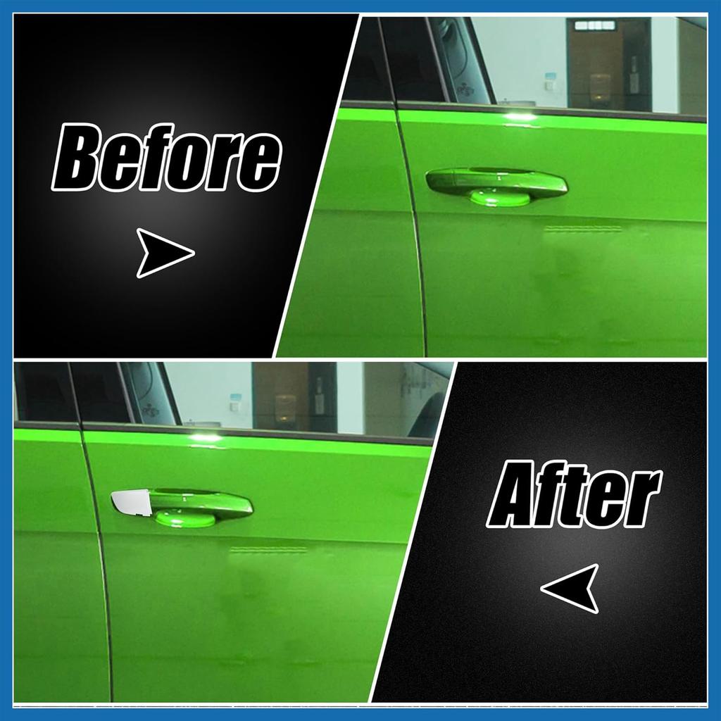 1K8837879 1K8-837-879-GR-U Door Trim Cover Front Driver Left Door Handle Cover White for Volkswagen Golf Passat GTI Item Replacement