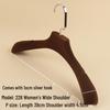 Women's Non-Slip Wide Shoulder Flocking Hanger for Wedding Dresses