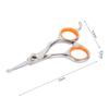 Pet Grooming Scissors Round Tip Dog/Cats Grooming Shears Pet Body Fur Thinning Shears Edge Trimming Hairdressing Cutting Tools