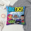 Teens Titan Go Anime Manga Pillowcase Accessories Printing Cushion Cover Throw Pillow Cover Bed Decorations Square Multi-Size