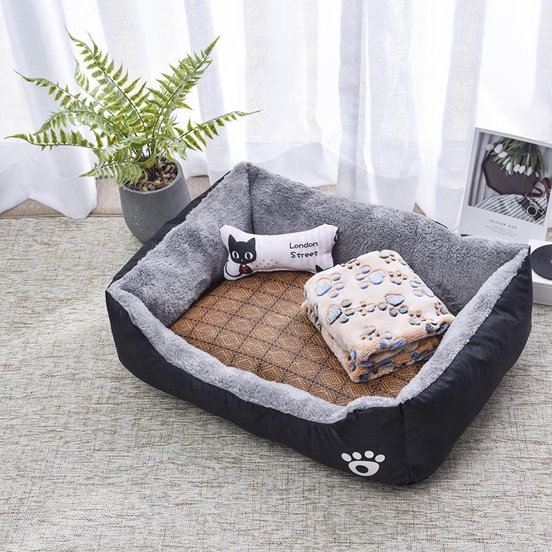 Dog Bed Medium Size Dogs - Washable Small Medium Dog Cat Bed Waterproof, Comfort Cats Couch Sofa Pets Bed with Nonskid Bottom